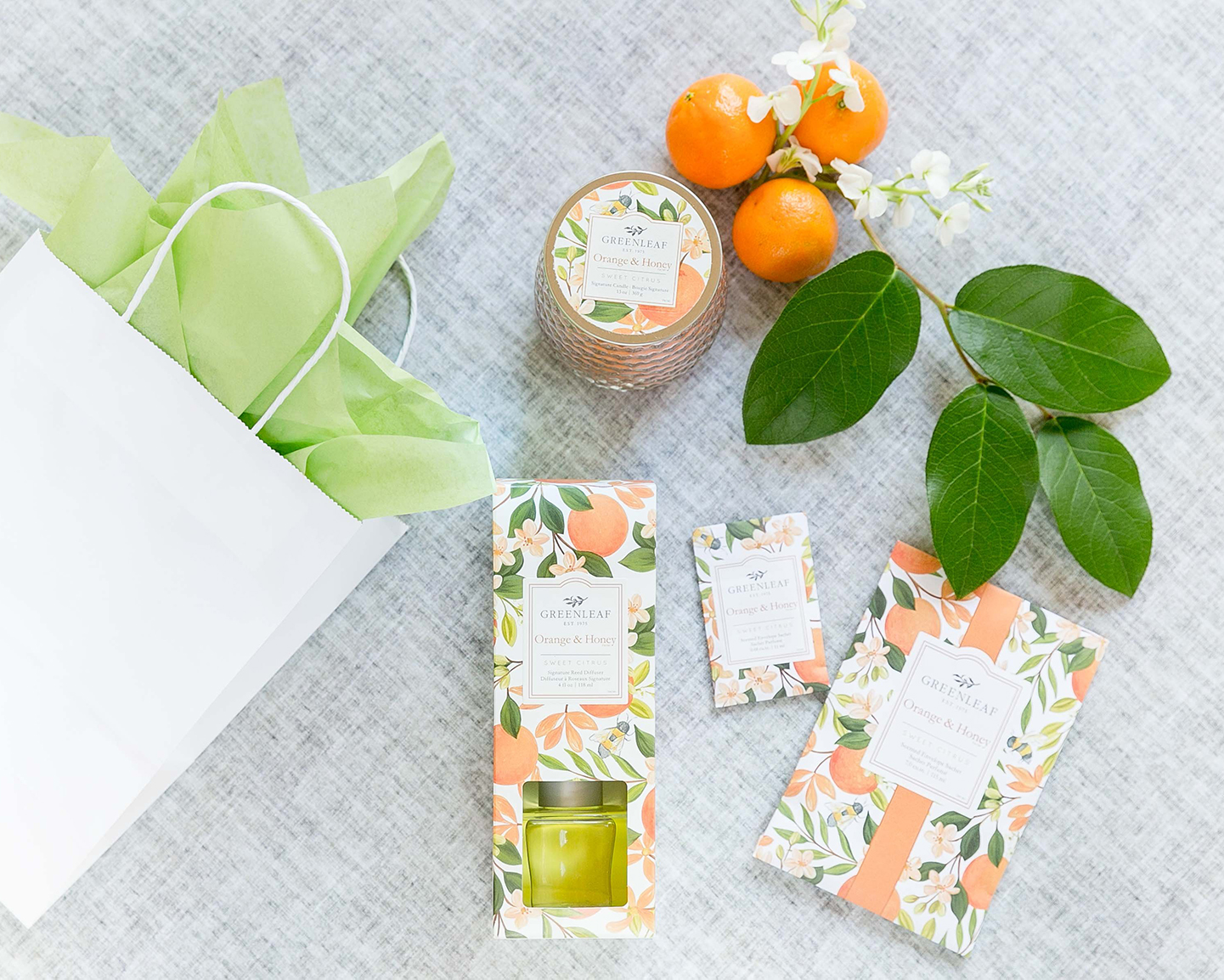 Greenleaf Gifts Orange & Honey Fragrance
