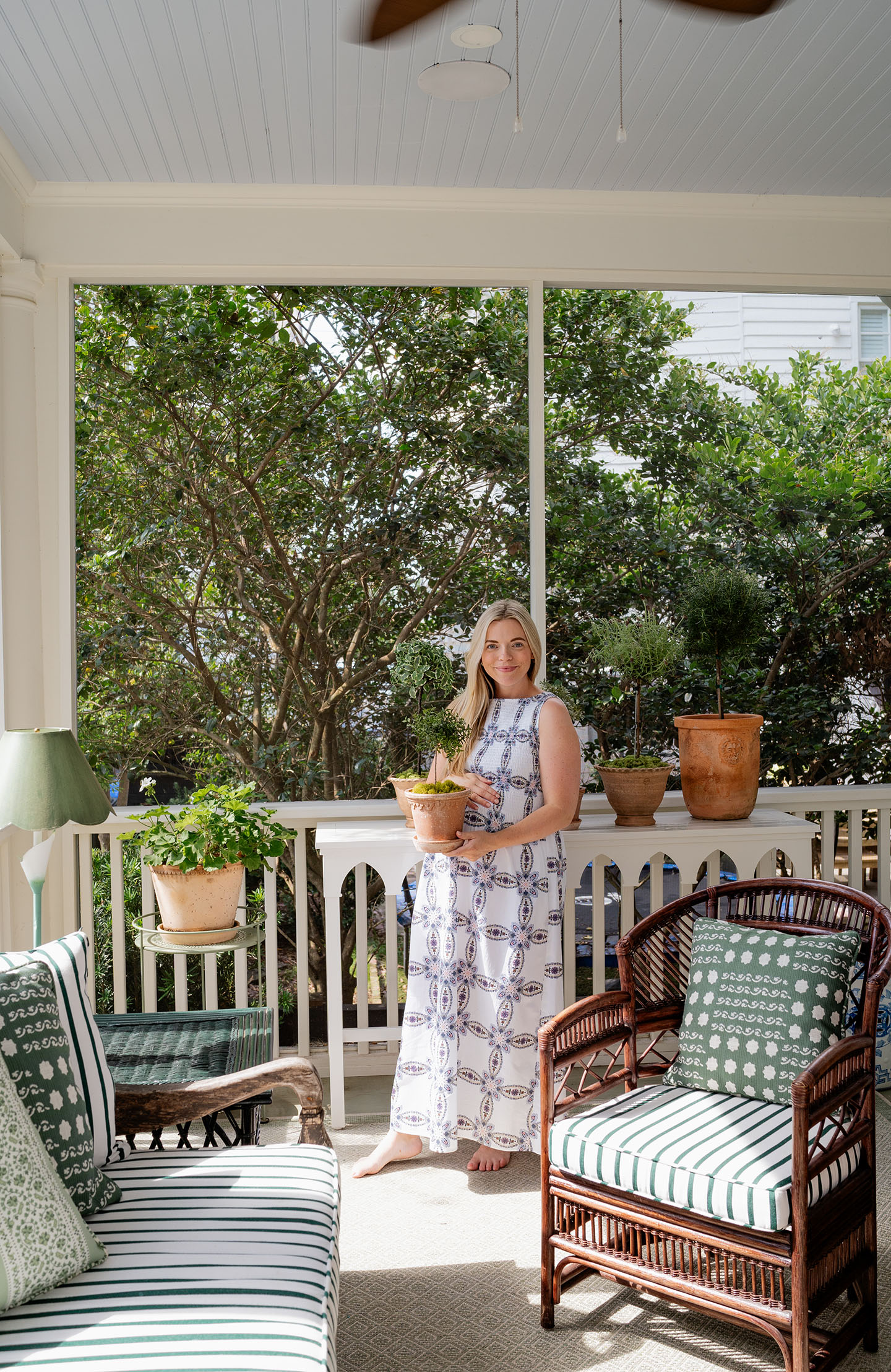 Historic Charleston Screened in Porch Reveal: A Mix of Old + New ...