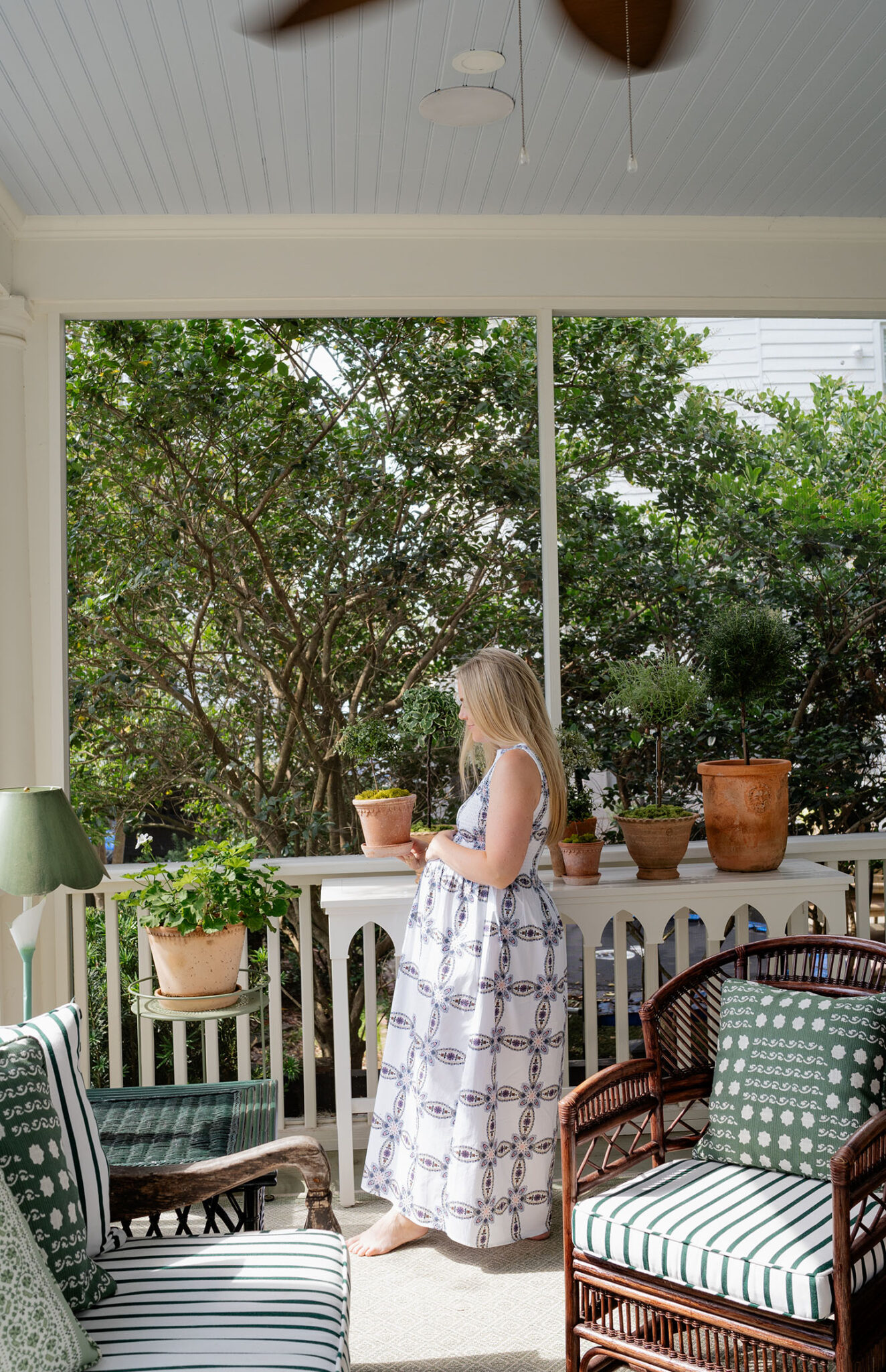 Historic Charleston Screened in Porch Reveal: A Mix of Old + New ...
